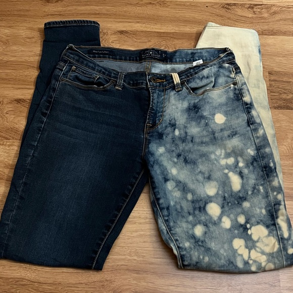 Lucky Brand Denim - Lucky Brand Brooklyn Acid Wash Skinny Jeans RARE
